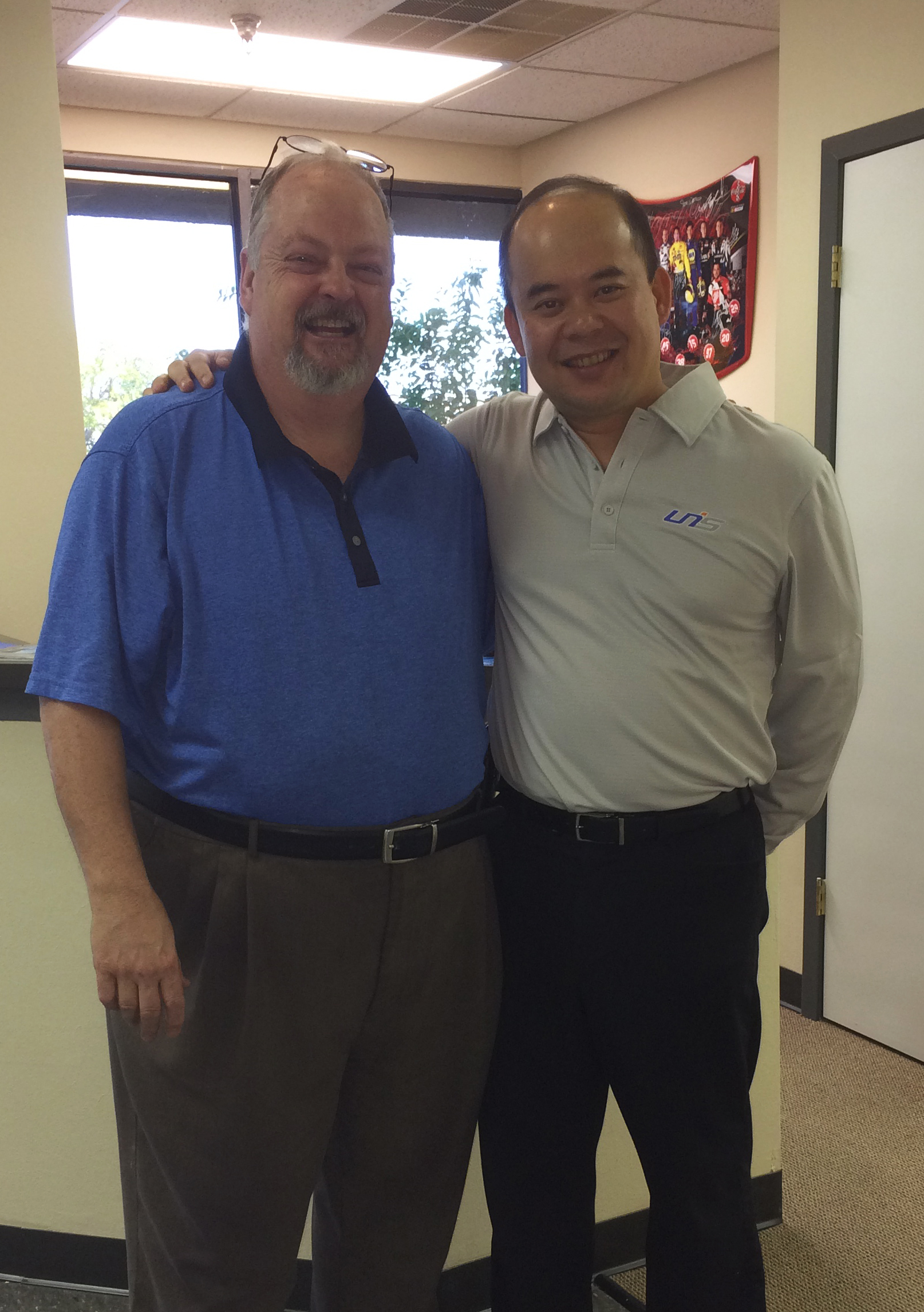 Steven Tan and Jim Pinkston
