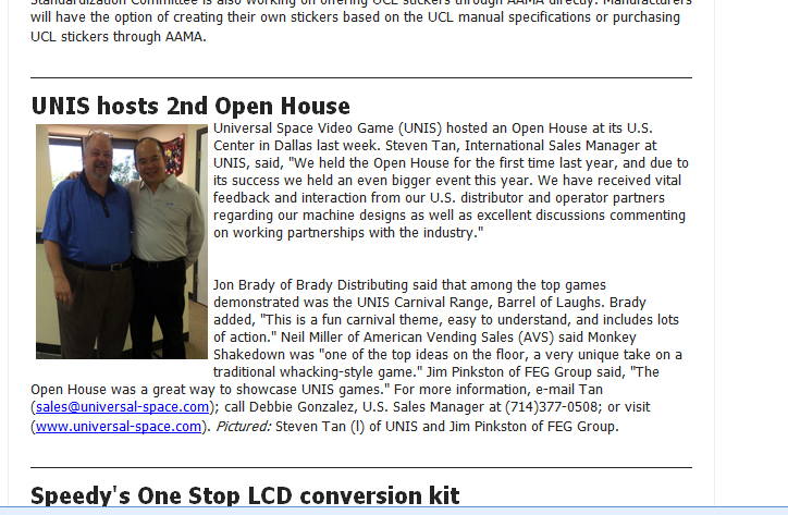 Playmeter newsletter 27th October 2014
